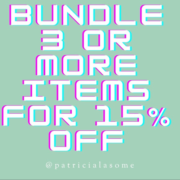 I OFFER BUNDLE DISCOUNTS!!!! - Picture 1 of 1